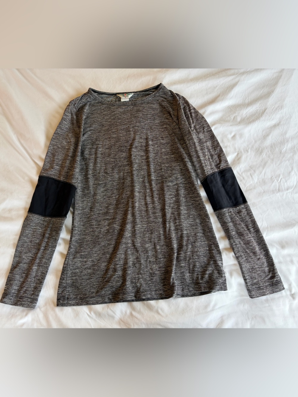 HARDTAIL gray marled long sleeve